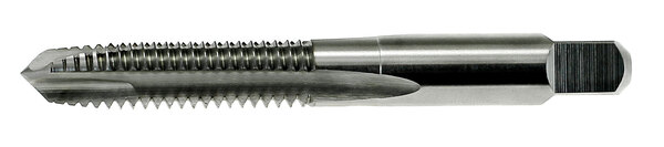 DRILLCO.285A100B M10-1.25 , MULTI-APPLICATION SPIRAL POINT TAPS, HIGH SPEED STEEL, BRIGHT, PLUG **3 FLUTE** 2100PS